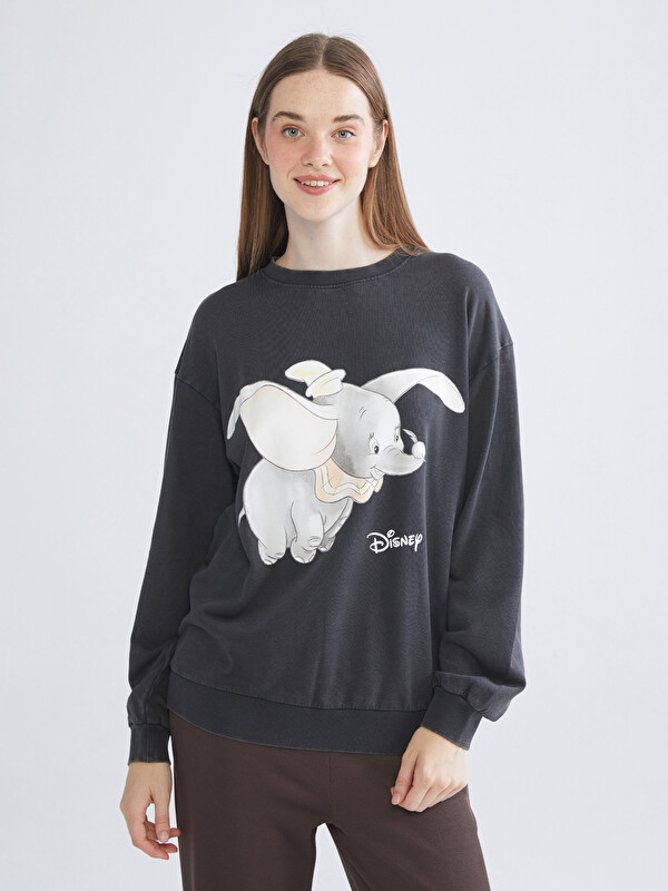 XSIDE Dumbo Printed Oversize Women's Sweatshirt