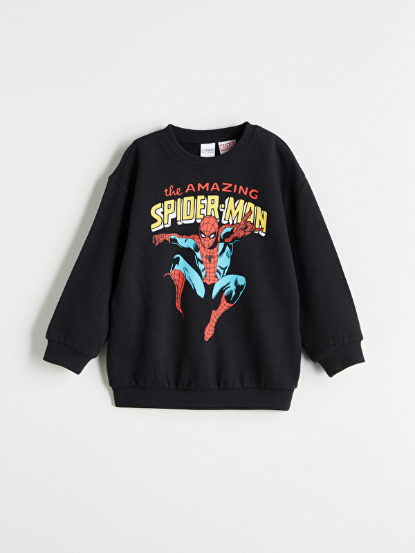 LCW Kids Spider-Man Licensed Boys' Thick Sweatshirt