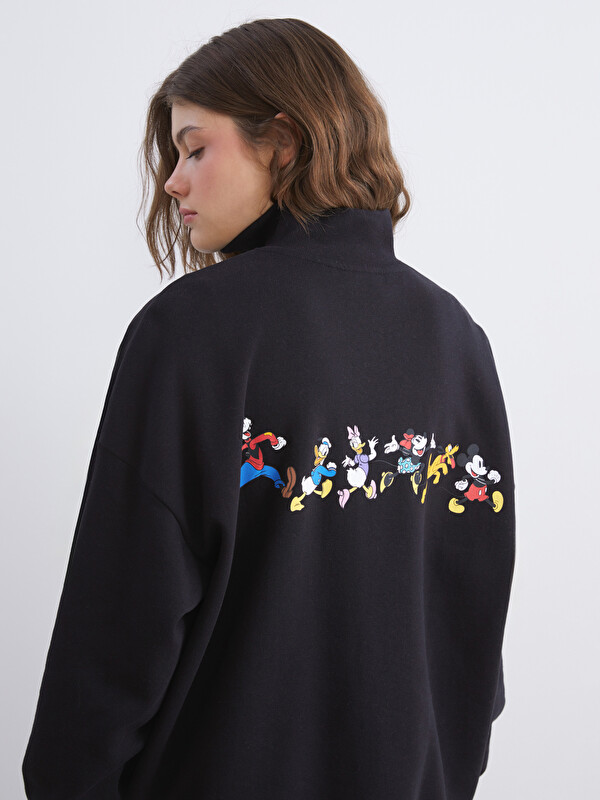 XSIDE Mickey Mouse Embroidered Women's Thick Sweatshirt