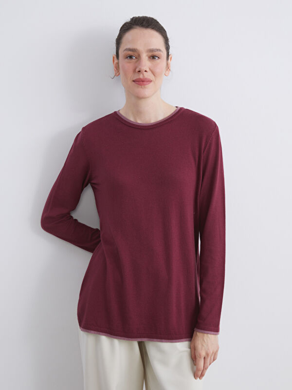 LCW Grace Rundhalsausschnitt Damen Strickpullover