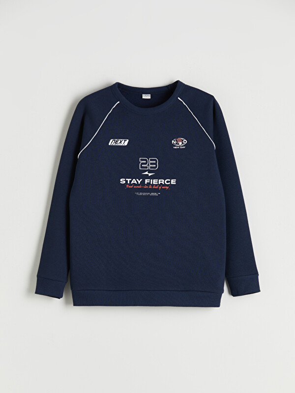 LCW Kids Baskılı Erkek Çocuk Sweatshirt