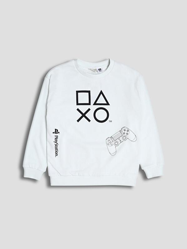 LCW Kids Sweat-shirt Épais Imprimé pour Garçons