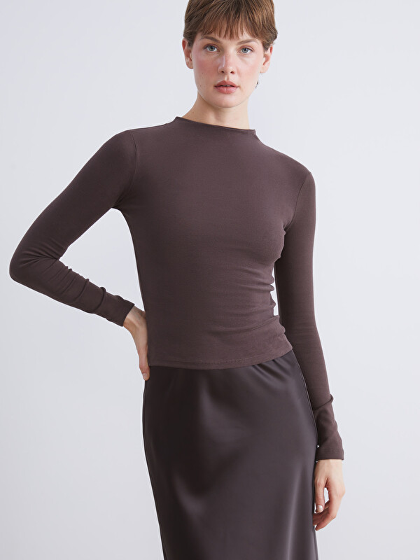 LCW Vision Col cheminée Corps pour Femmes
