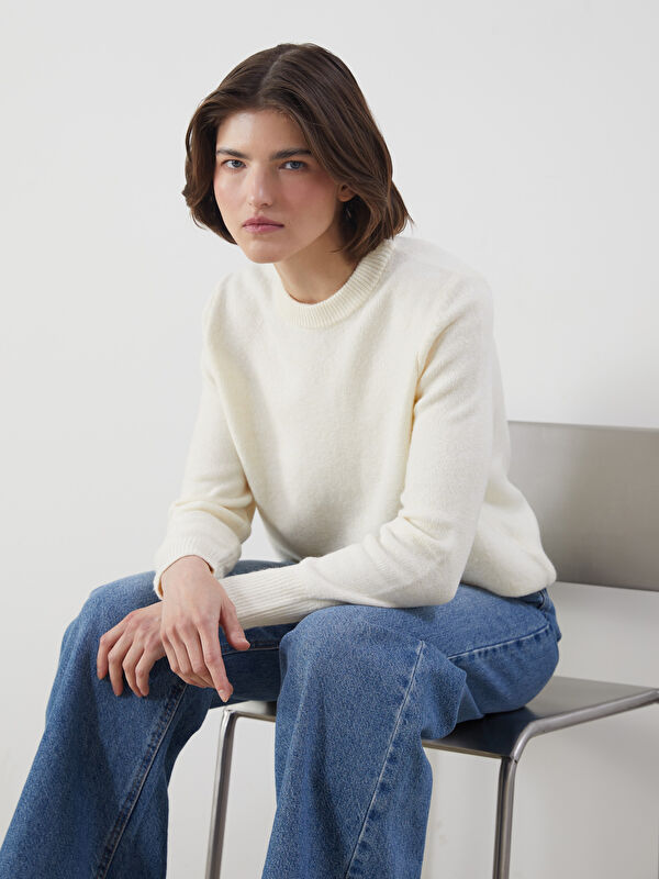LCW Vision Crew Neck Women's Knitwear Sweater