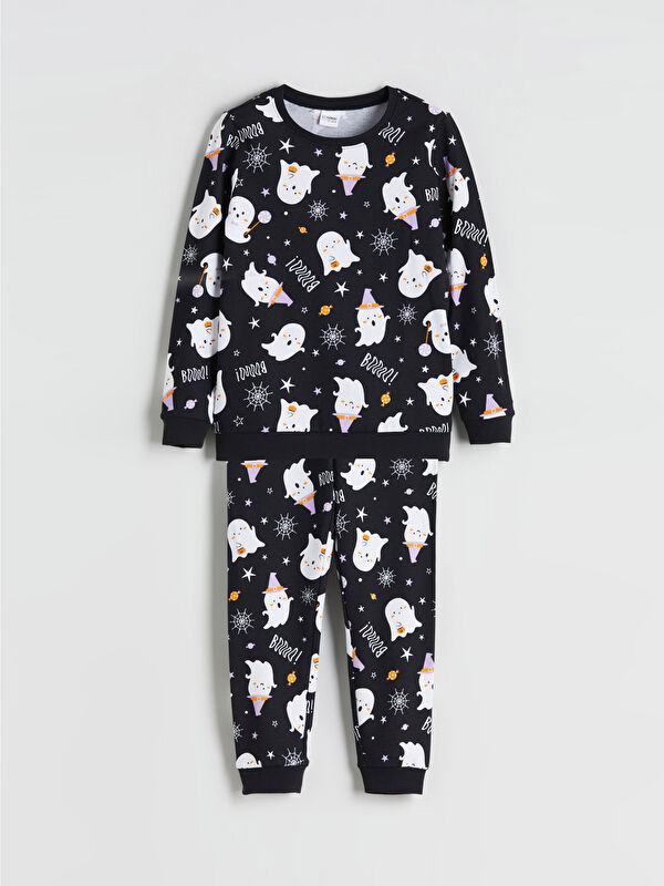 LCW Kids Crew Neck Girls' Pyjamas Set