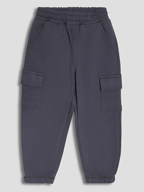 LCW Kids Pantalons de survêtement jogger épais à taille élastiquée pour garçons