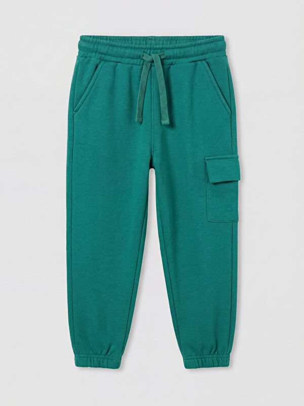 LCW Kids Pantalon de survêtement jogger à cordon de serrage pour garçon