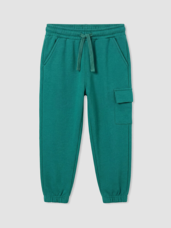 LCW Kids Pantalon de survêtement jogger à cordon de serrage pour garçon