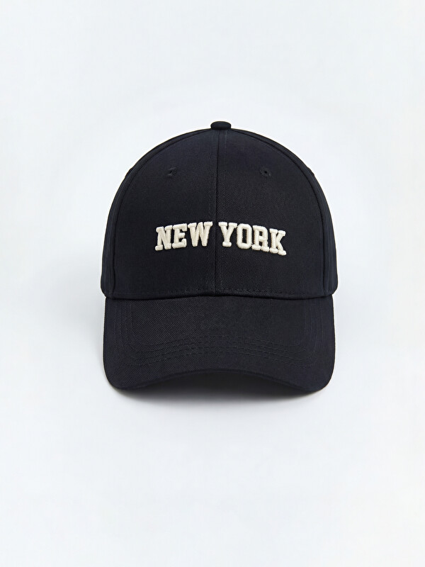 LCW ACCESSORIES Yazı Nakışlı Kadın Kep Şapka