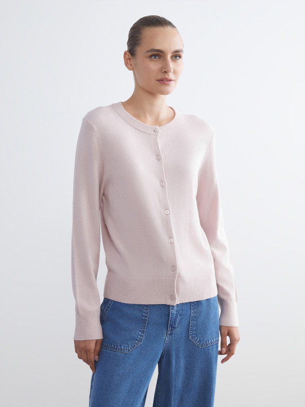 LCWAIKIKI Classic Crew Neck Women's Knitwear Cardigan