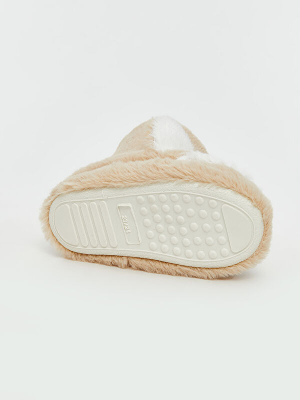 Hayvan Figürlü Kız Bebek Ev Botu Panduf - Görsel 5