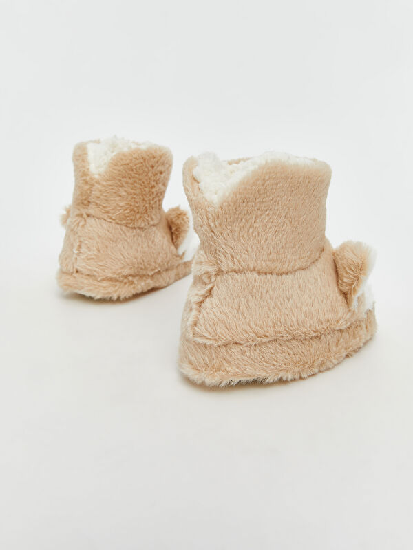 Hayvan Figürlü Kız Bebek Ev Botu Panduf - Görsel 6