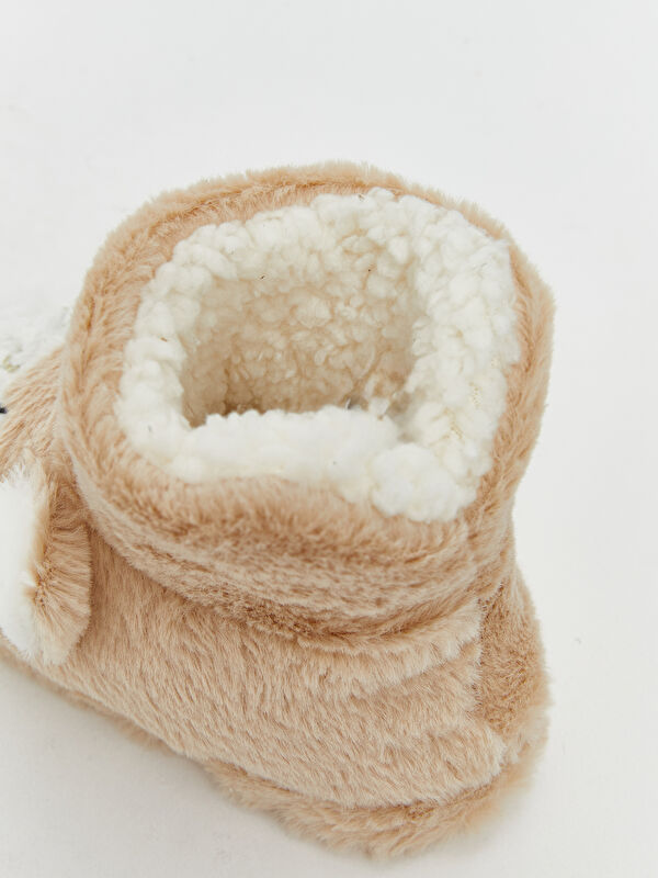 Hayvan Figürlü Kız Bebek Ev Botu Panduf - Görsel 7