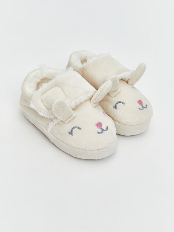 LCW STEPS Rabbit Figure Baby Girls' Slipper Boots