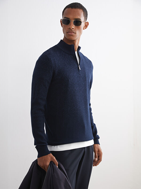 ANDWANG Low Gauge Zip トップスのみ Zelda-Zig-Zag-Q-Zip