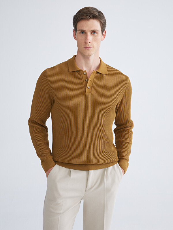 SOUTHBLUE Polo Yaka Erkek Triko Kazak