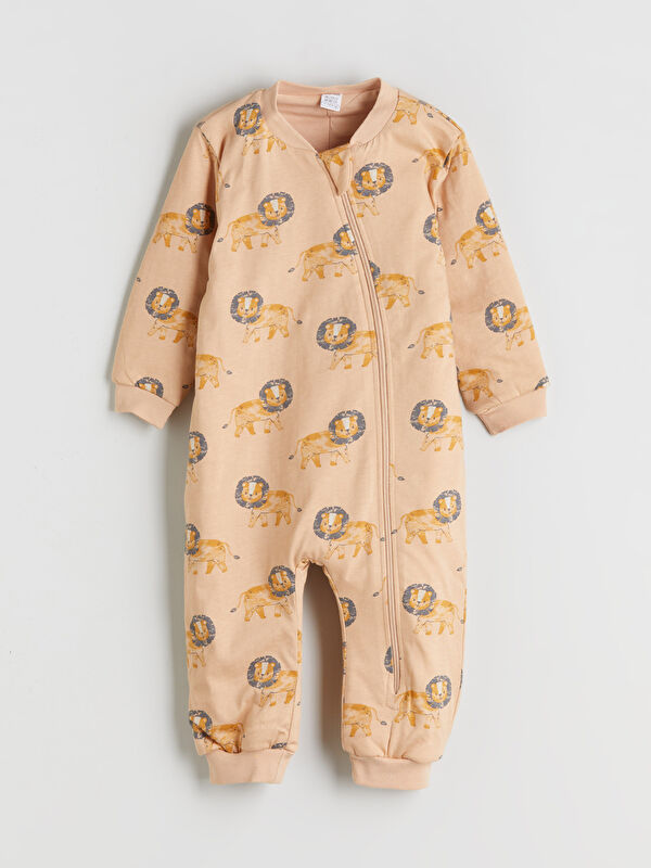 LCW baby 1.6 Tog Bisiklet Yaka Uzun Kollu Erkek Bebek Uyku Tulumu