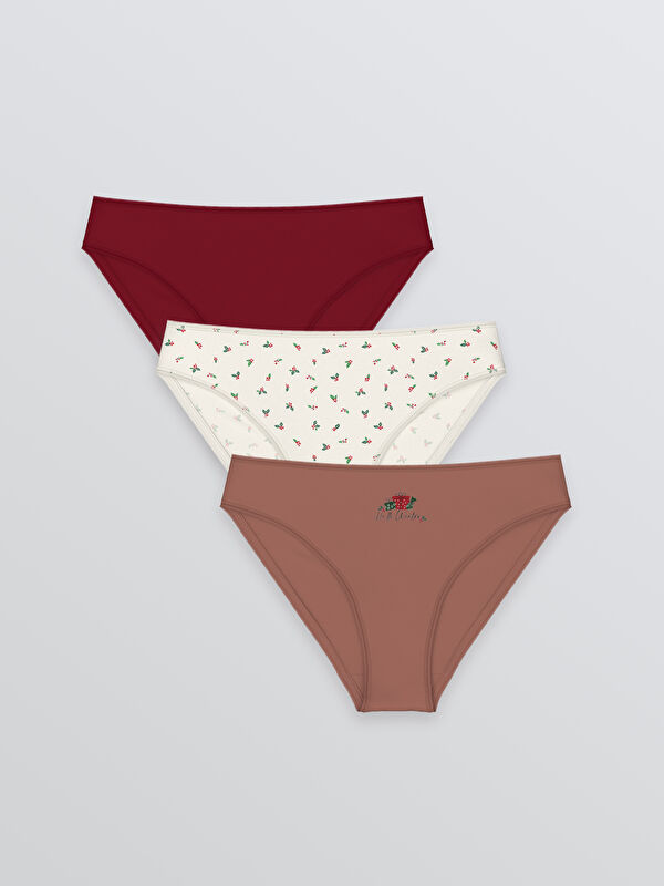 LCW DREAM Baskılı Bikini Külot 3'lü