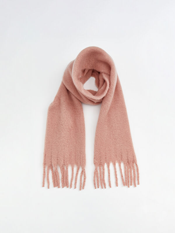 LCW ACCESSORIES Plain Tasseled Women's Scarf
