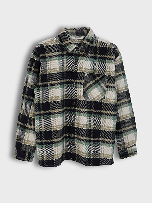 LCW Kids Plaid Patterned Boys' Shirt