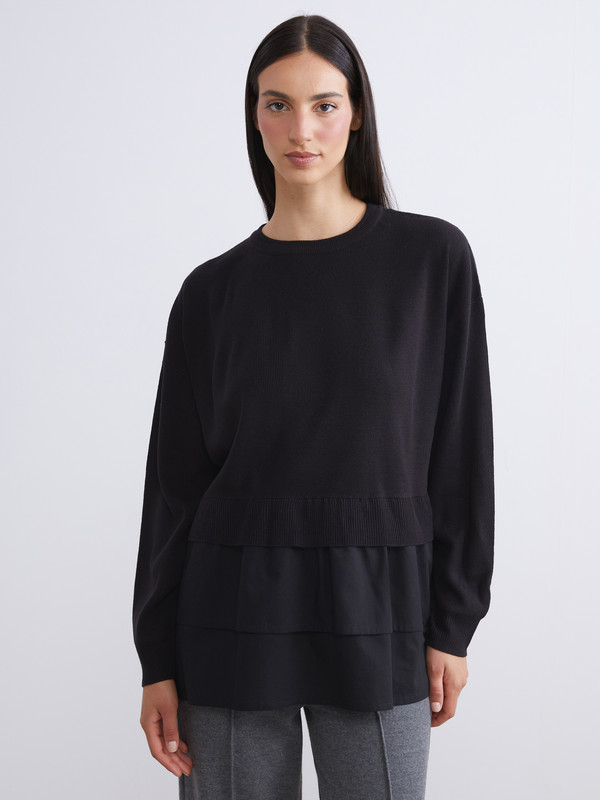 LCW Modest Crew Neck Women's Knitwear Tunic
