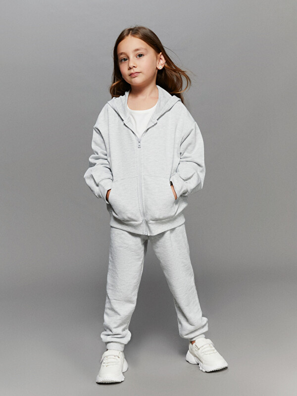 LCW Kids Beli Lastikli Kız Çocuk Eşofman Altı