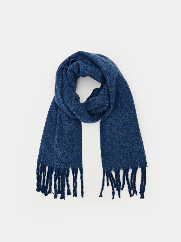 LCW ACCESSORIES سكارف سادة بشراشيب للسيدات