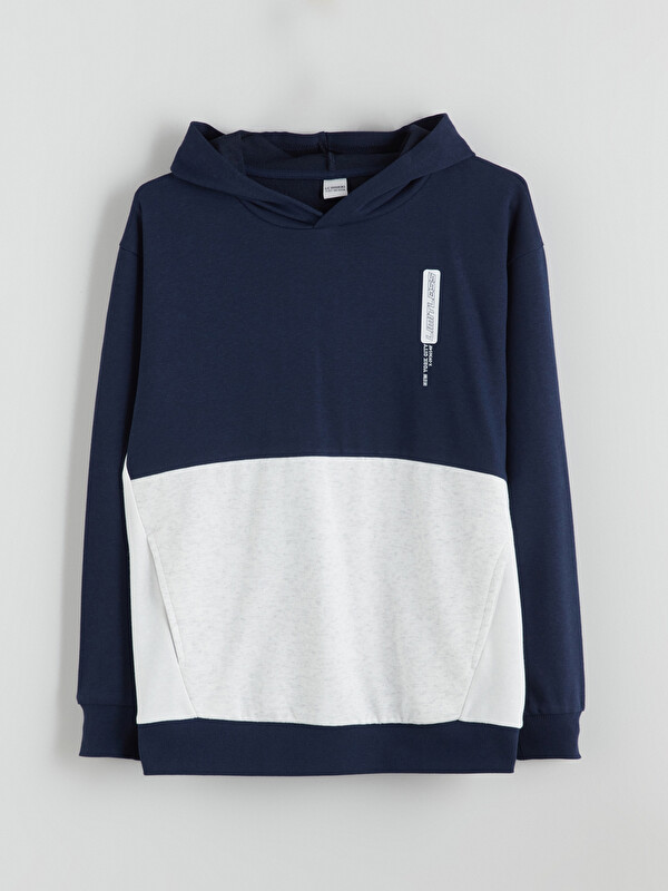 LCW Kids Kapüşonlu Erkek Çocuk Sweatshirt