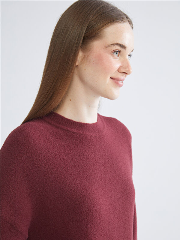 XSIDE Rundhalsausschnitt Damen Strickpullover
