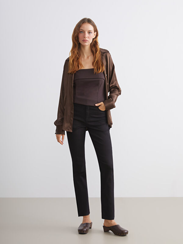 LCWAIKIKI Classic Slim Fit Kadın Jean Pantolon