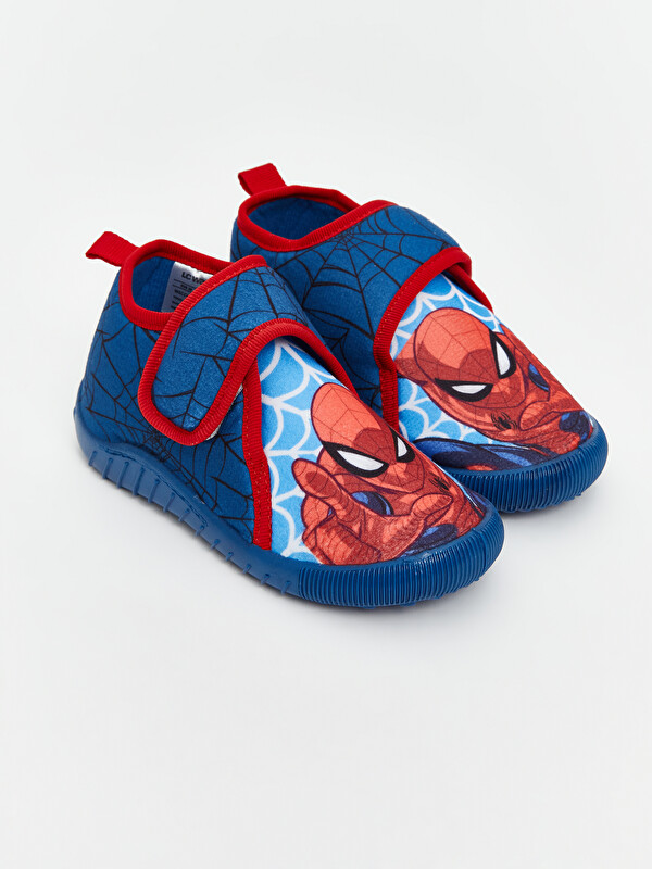 LCW STEPS Spider-Man Baskılı Erkek Çocuk Panduf