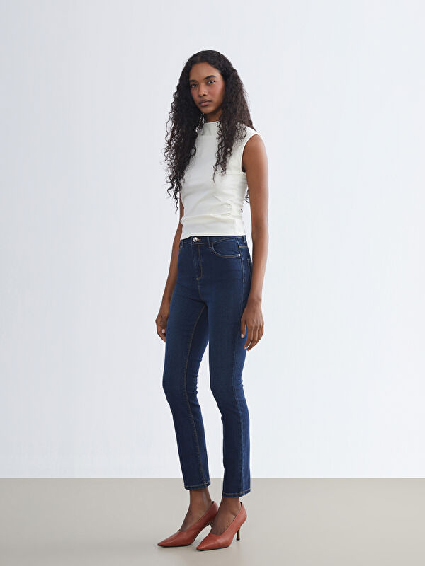 LCWAIKIKI Classic Slim Fit Kadın Jean Pantolon