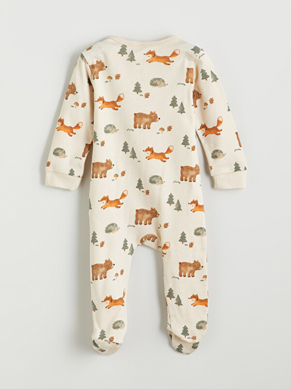 LCW baby Baskılı Erkek Bebek Tulum