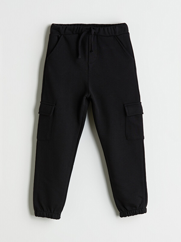 LCW Kids Beli Lastikli Erkek Çocuk Jogger Eşofman Altı