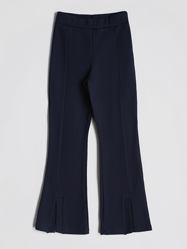 LCW Kids Pantalon Évasé à Taille Élastiquée pour Filles