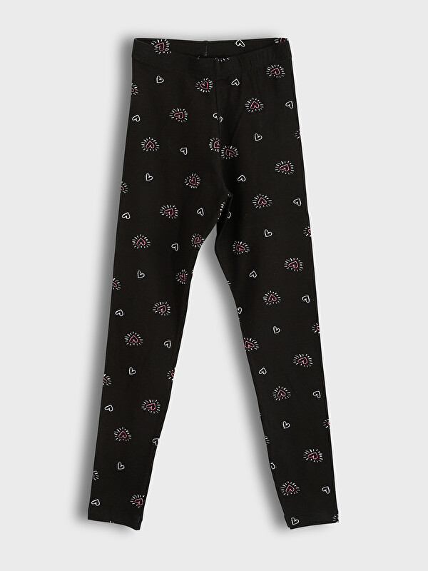 LCW Kids Printed Girls' Long Leggings