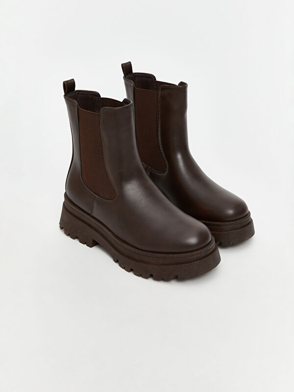 LCW STEPS Leather-Look Women's Boots
