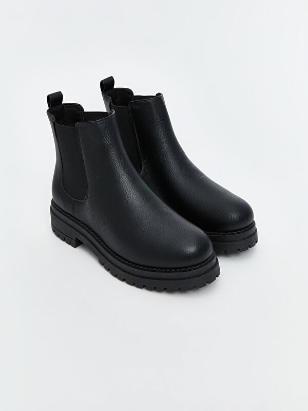 LCW STEPS Leather-Look Women's Boots