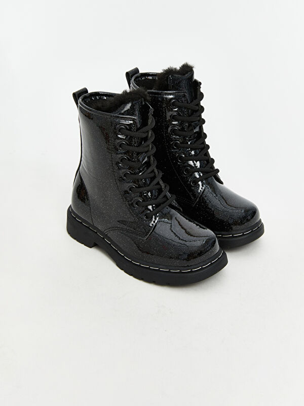 LCW STEPS Lace-Up Baby Girls' Boot