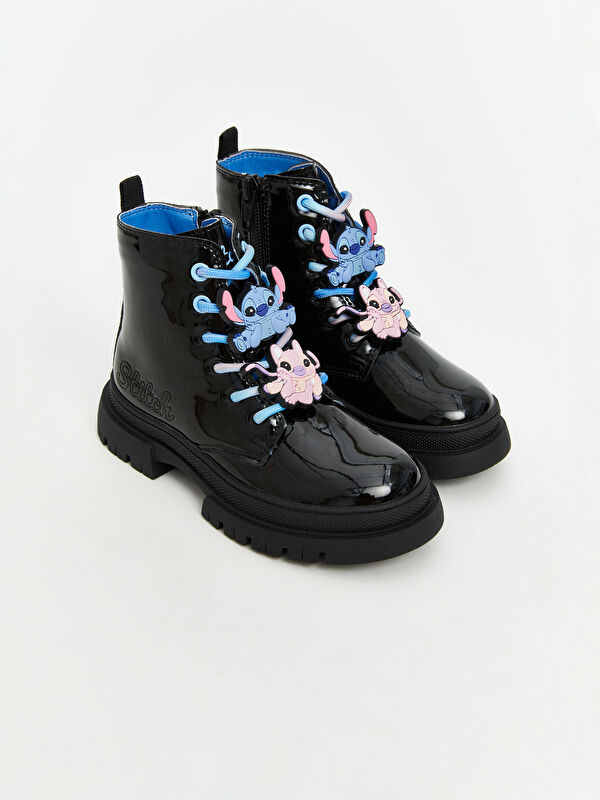 LCW STEPS Lilo and Stitch Printed Baby Girls' Boot