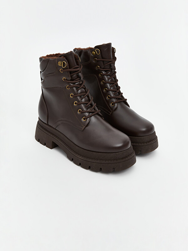 LCW STEPS Leather-Look Women's Boots