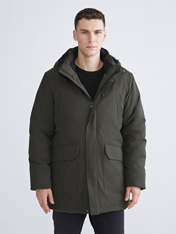 LCWAIKIKI Classic Regular Fit Hooded Men's Parka