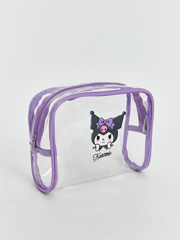 LCW ACCESSORIES Kuromi Baskılı Kız Çocuk Makyaj Çantası