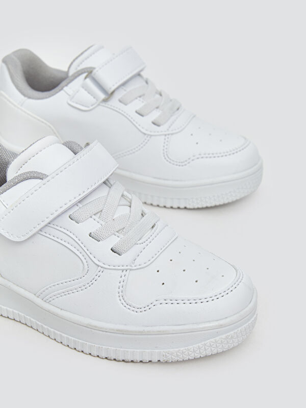 Bağcık ve Cırt Cırtlı Erkek Bebek Spor Ayakkabı - Görsel 4