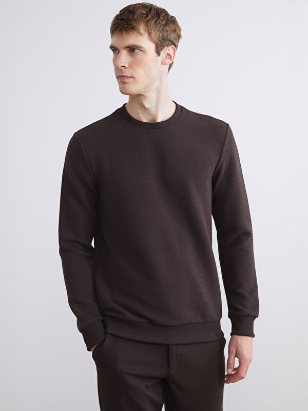 SOUTHBLUE Bisiklet Yaka Erkek Sweatshirt