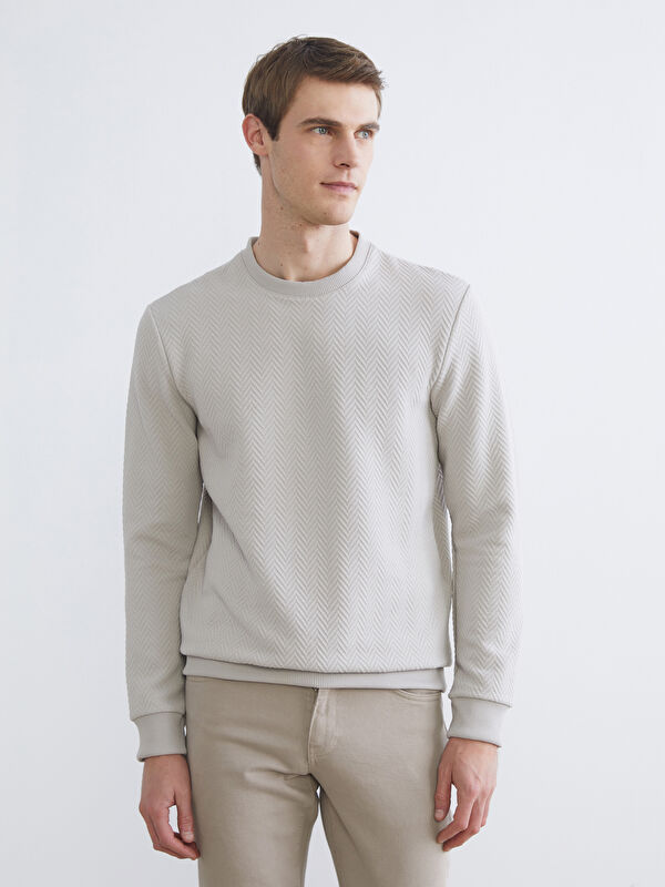 SOUTHBLUE Bisiklet Yaka Erkek Sweatshirt