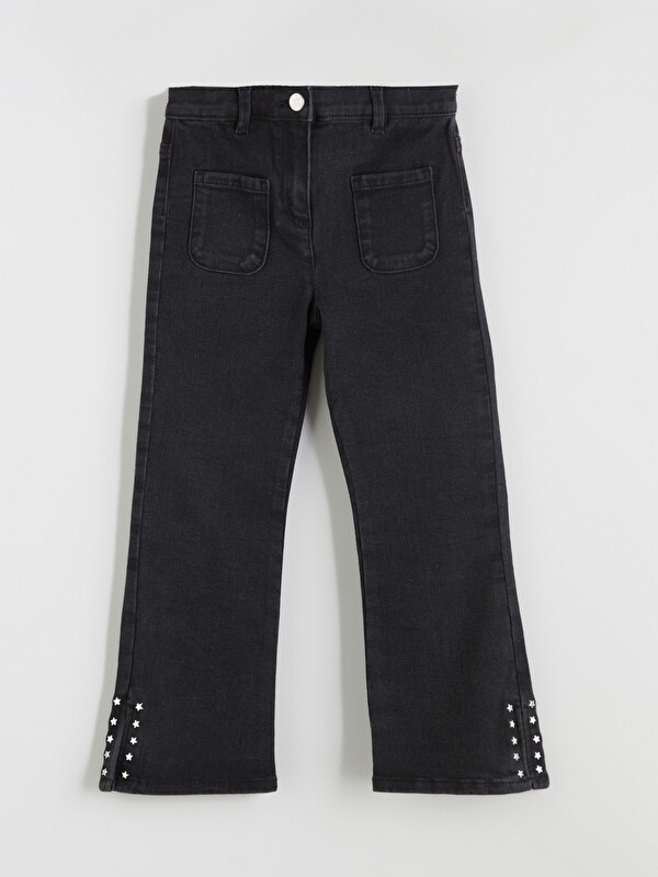 LCW Kids Flared Leg Baby Girl Jean Trousers