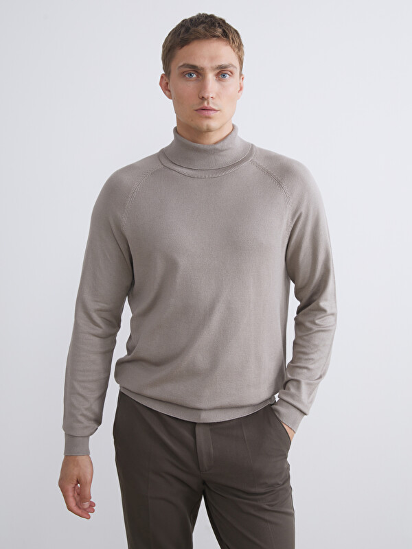 LCW Vision Pull-over en Tricot à Col de Pêcheur pour Hommes