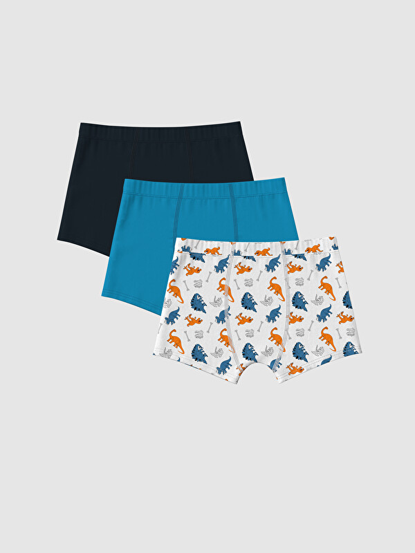 LCW Kids Erkek Çocuk Boxer 3'lü