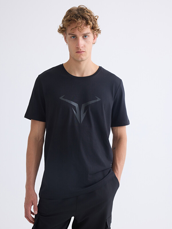 XSIDE ACTIVE Crew Neck Printed Men's Sports T-Shirt